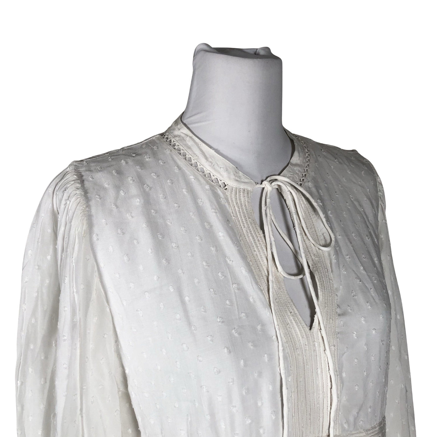 Unisex ba&sh - Mitteveniv kleit, suurus 36 - Valge (3)