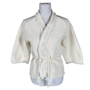 Unisex Filippa K. - Kardigan, suurus 38 - Looduslik valge (1)