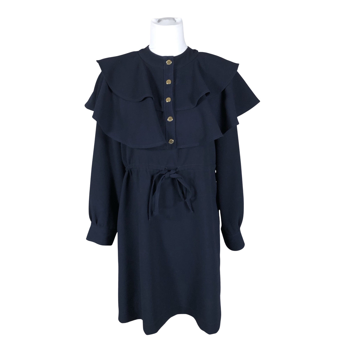 Unisex Sandro Paris - Mitteveniv kleit, suurus 38 - Sinine (1)