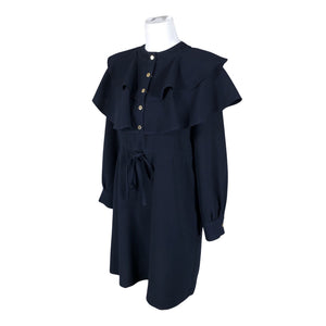 Unisex Sandro Paris - Mitteveniv kleit, suurus 38 - Sinine (3)