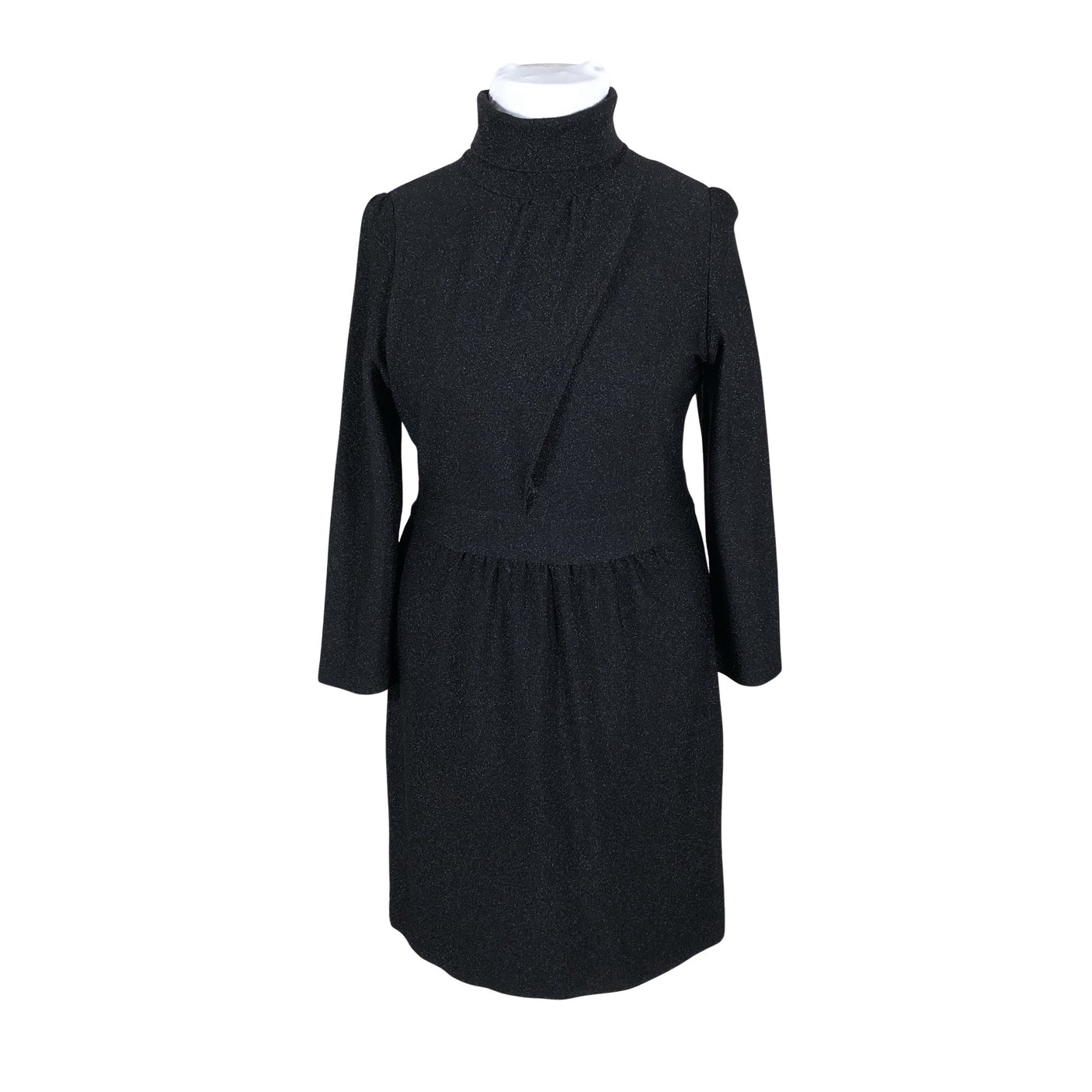 Unisex Intropia - Kootud kleit, suurus 42 - Must (1)