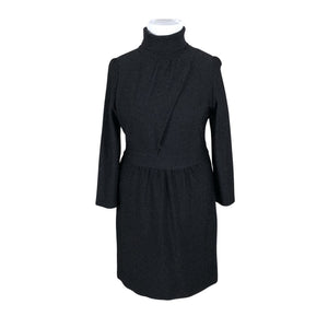 Unisex Intropia - Kootud kleit, suurus 42 - Must (1)