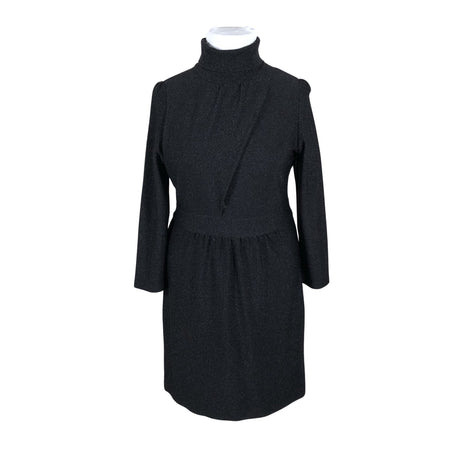 Unisex Intropia - Kootud kleit, suurus 42 - Must ()
