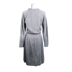 Unisex Tory Burch - Kootud kleit, suurus 40 - Hõbe (3)
