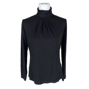 Unisex Global - Trikotaažist pluus, suurus 38 - Must (1)