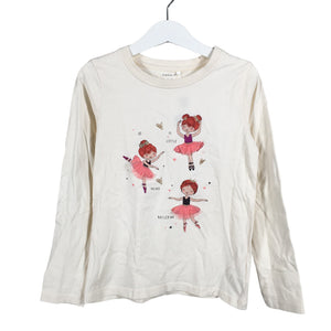 Unisex Name It - Trikotaažist pluus, suurus 122 - 128 - Beige (1)
