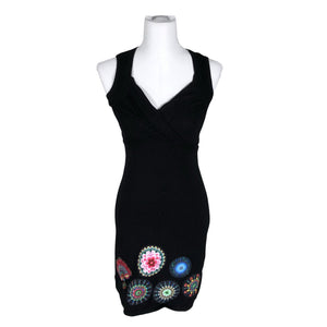 Unisex Desigual - Kootud kleit, suurus 36 - Must (1)