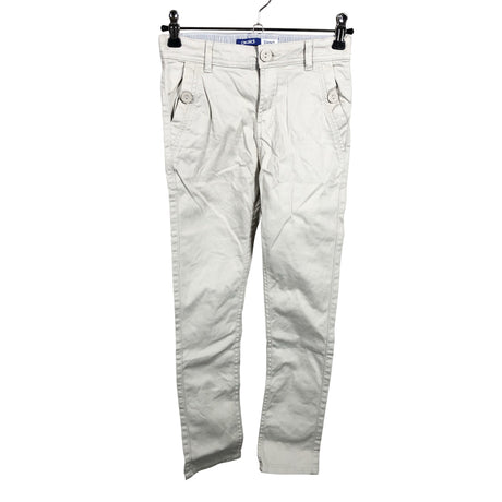 Unisex Okaïdi - Chino-püksid, suurus 122 - 128 - Valge ()