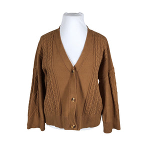 Unisex Nanso - Kardigan, suurus 44 - Pruun (1)