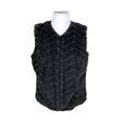 Unisex Micha - Kunstkarusnahast vest, suurus 44 - Hall ()
