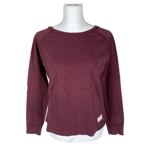 Unisex Odd Molly - Dressikangast pluus, suurus 36 - Veinipunane (1)