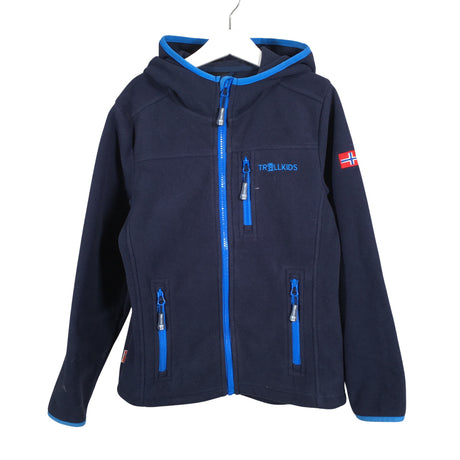 Unisex Trollkids - Fliisjakk, suurus 134 - 140 - Sinine ()