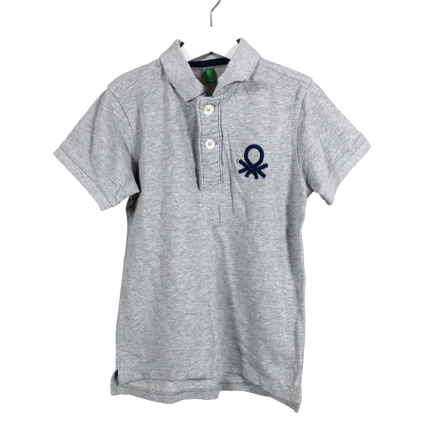 Unisex Benetton - Polosärk, suurus 122 - 128 - Hall (1)