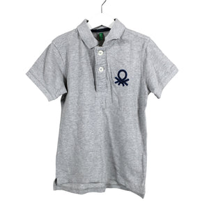 Unisex Benetton - Polosärk, suurus 122 - 128 - Hall (1)