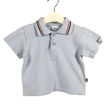 Unisex D&J Familjeklubben - Polosärk, suurus 74 - 80 - Helesinine ()