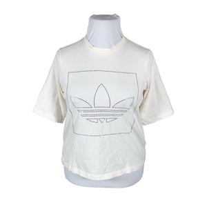 Unisex Adidas - T-särk, suurus 42 - Looduslik valge (1)