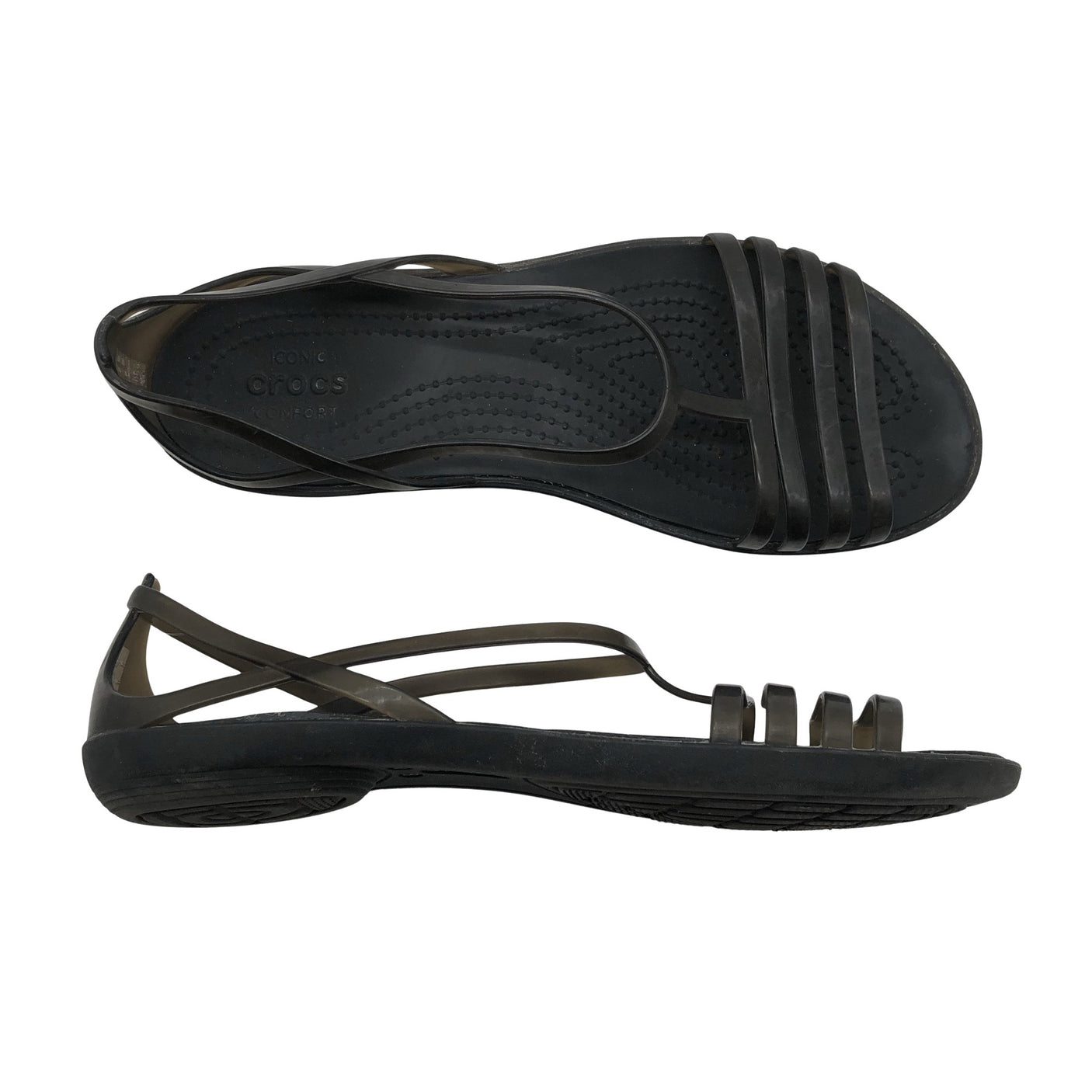 Unisex Crocs - Rihmikud, suurus 38 - Hall (1)