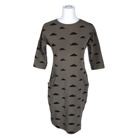 Unisex Handmade - Dressikangast kleit, suurus 36 - Roheline ()