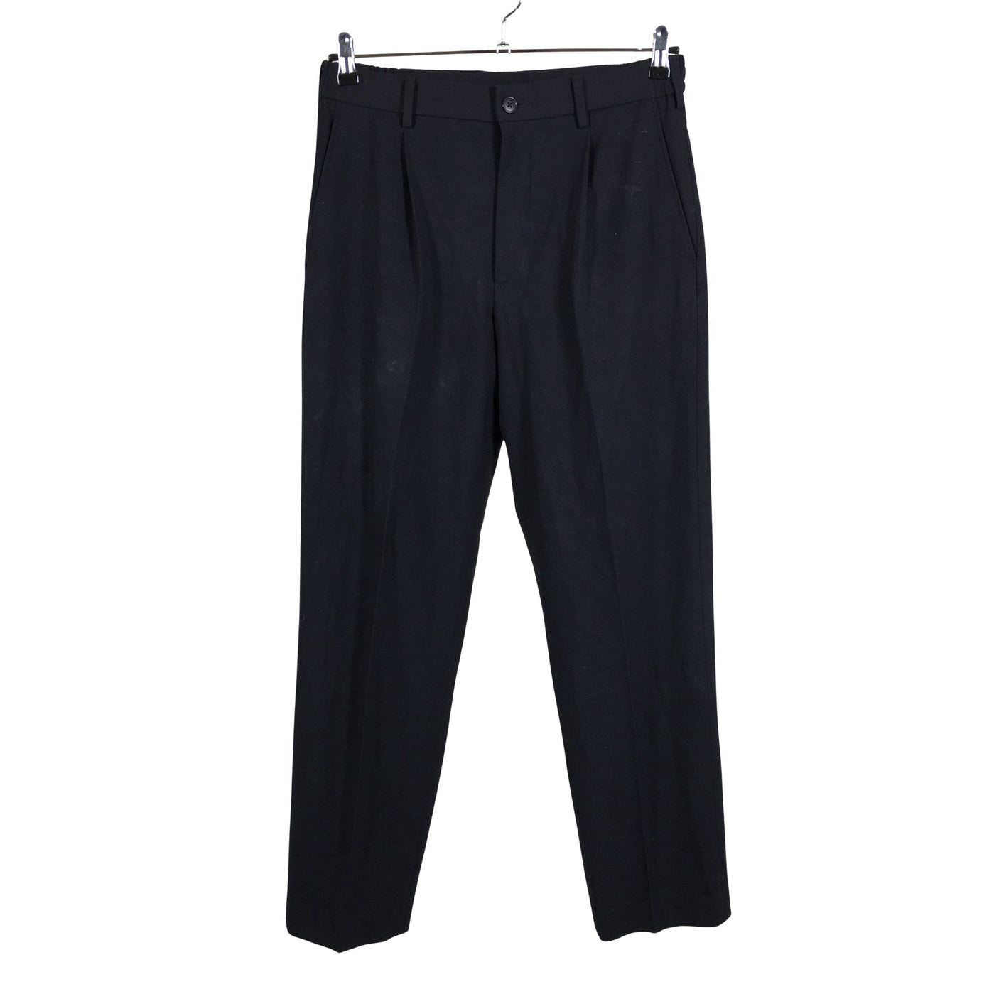 Unisex Uniqlo - Mittevenivad püksid, suurus M - Must (1)