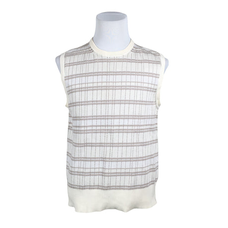Unisex COS - Kootud vest, suurus M - Beige ()