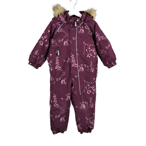 Unisex Reima - Talvekombinesoon, suurus 92 - 98 - Lilla (1)