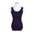Unisex Soyaconcept - Trikotaažist topp, suurus 36 - Lilla ()