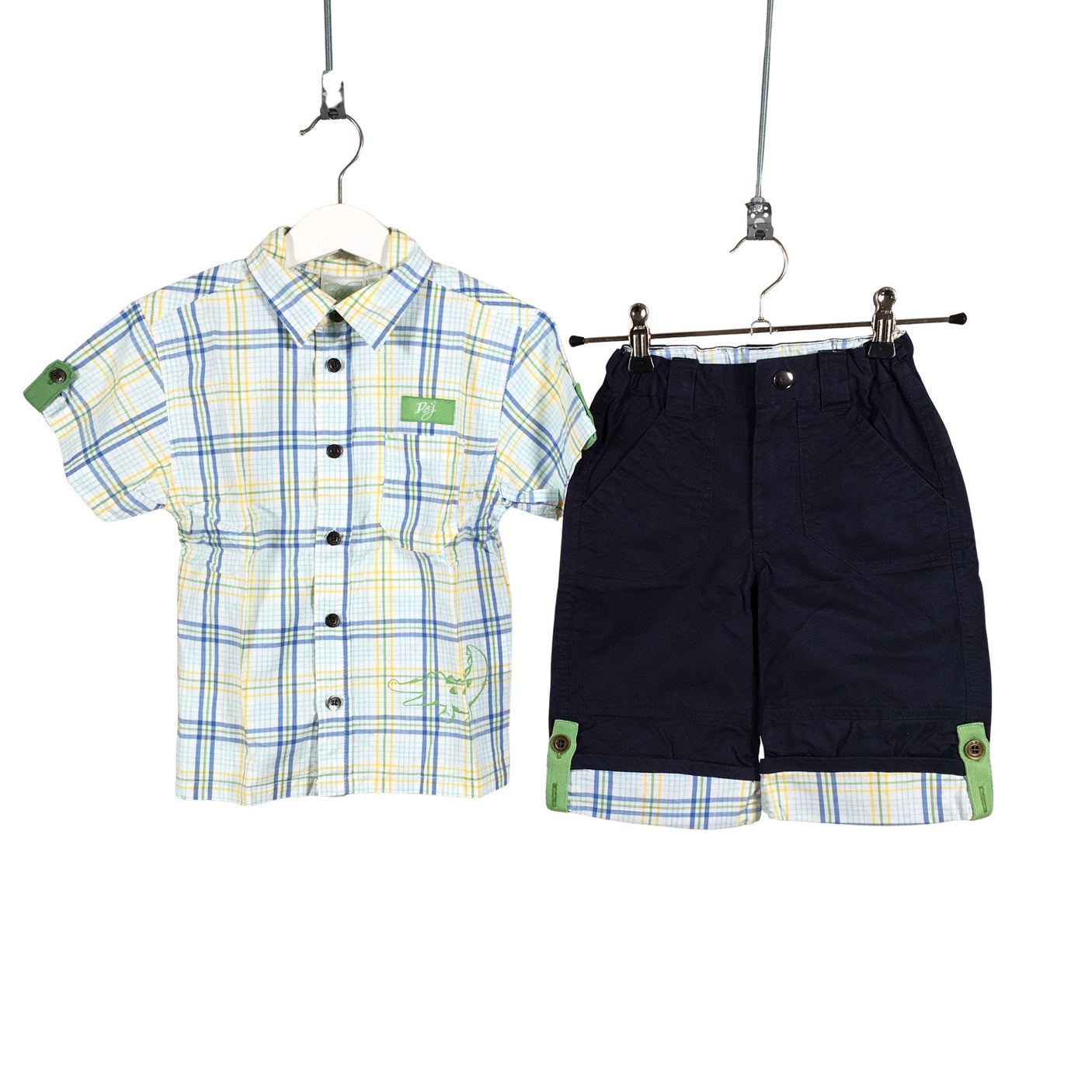 Unisex D&J Familjeklubben - T-särk, suurus 98 - 104 - Valge (1)