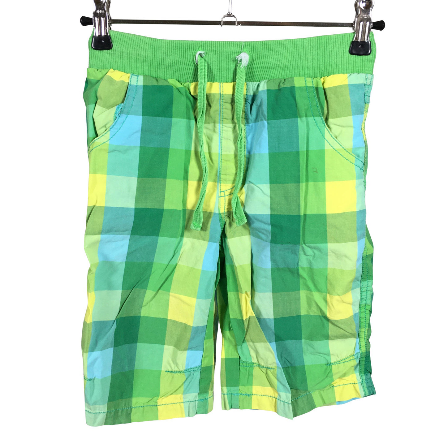 Unisex Bogi - Lühikesed püksid, suurus 116 - 122 - Roheline (1)