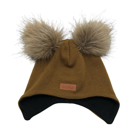 Unisex Gugguu - Talvemüts, suurus 50 - 52 cm - Pruun ()