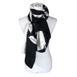 Unisex Marja Kurki - Õhuke sall, suurus Maxi - Must ()