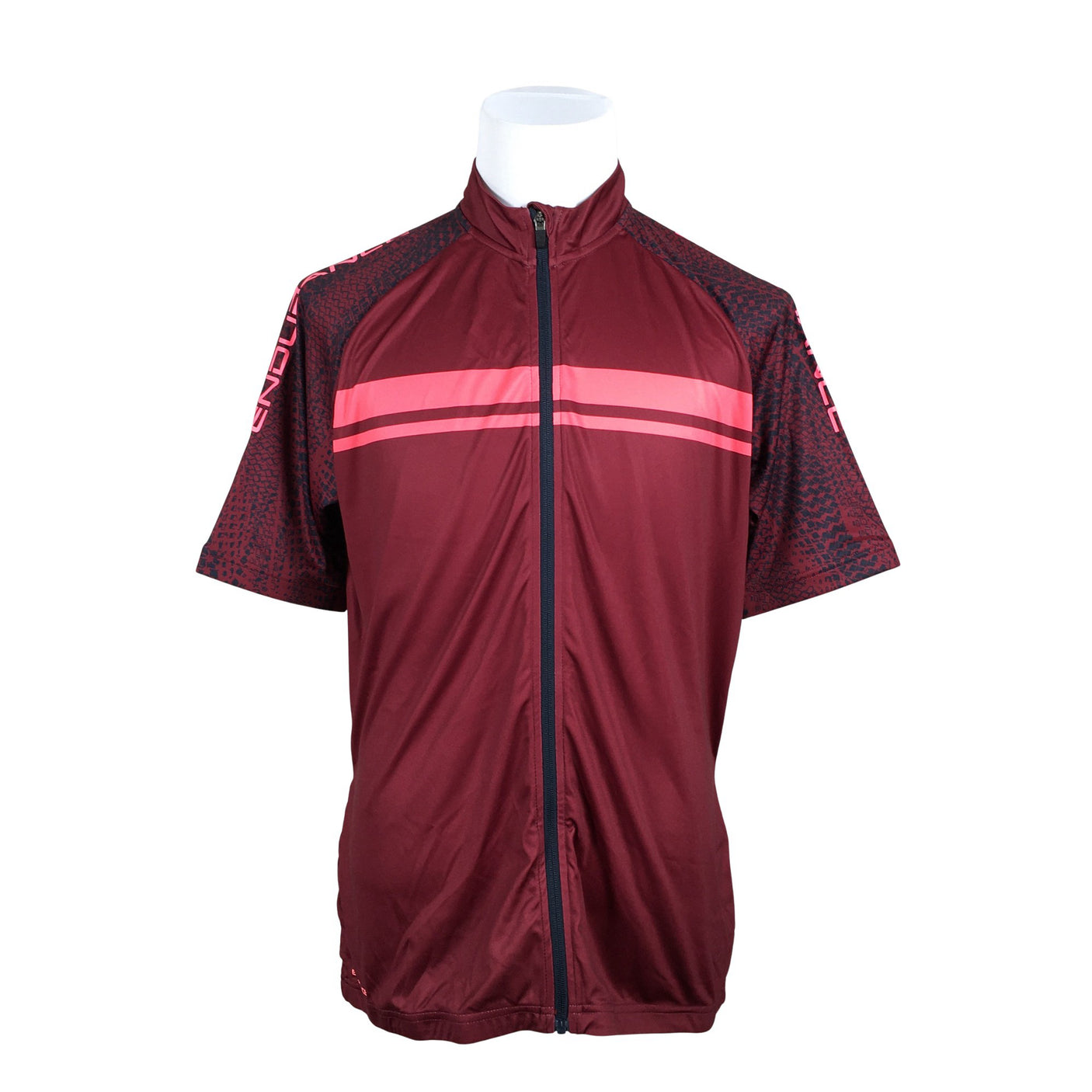 Unisex Endurance - Spordisärk, lühikesed käised, suurus S - Veinipunane (1)