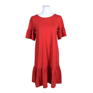 Unisex NOSH - Trikotaažist kleit, suurus 36 - Punane (1)