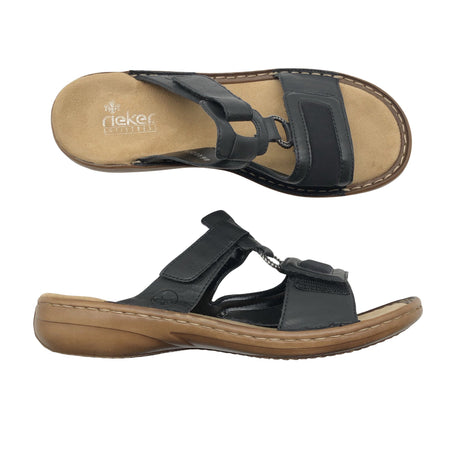 Unisex Rieker - Rihmikud, suurus 40 - Must ()