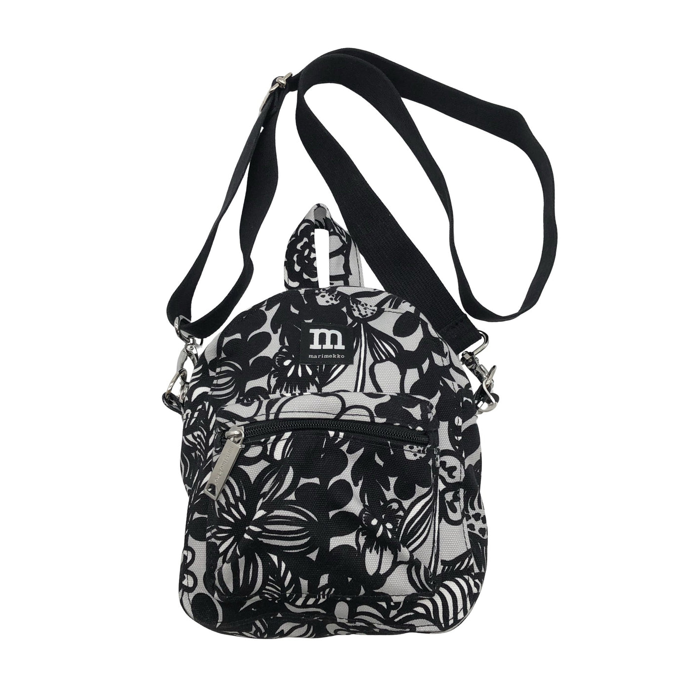Unisex Marimekko - Õlakott, suurus Mini - Must (1)