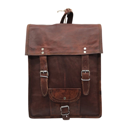 Unisex Gusti Leder - Seljakott, suurus Ei kokoa - Pruun ()