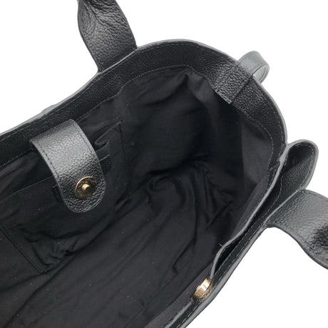 Unisex Zign - Käekott, suurus Midi - Must (2)