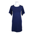 Unisex Blaa - Trikotaažist kleit, suurus 34 - Sinine ()