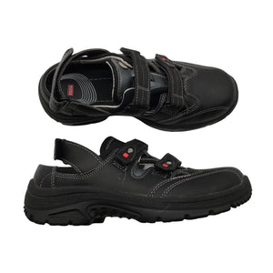 Unisex Jalas - Rihmikud, suurus 38 - Must (1)