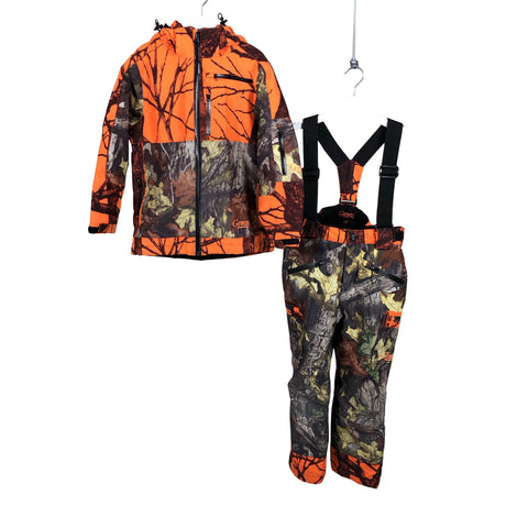 Unisex Genzo - Talvejope, suurus 128 - 134 - Oranž ()
