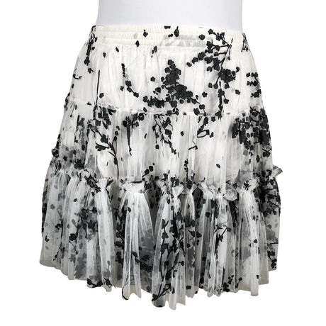 Unisex Heart - Tüllseelik, suurus 42 - Valge ()