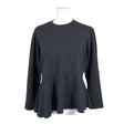 Unisex Nanso - Trikotaažist pluus, suurus 40 - Must ()
