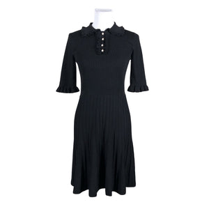 Unisex Holly & Whyte by Lindex - Kootud kleit, suurus 38 - Must (1)