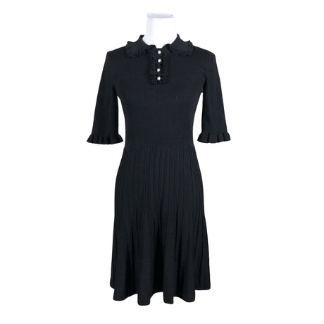 Unisex Holly & Whyte by Lindex - Kootud kleit, suurus 38 - Must ()