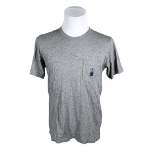 Unisex Uniqlo - T-särk, suurus M - Hall (1)
