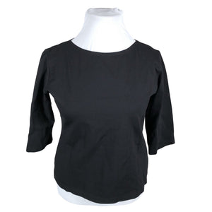 Unisex Telakka - Trikotaažist pluus, suurus 42 - Must (1)