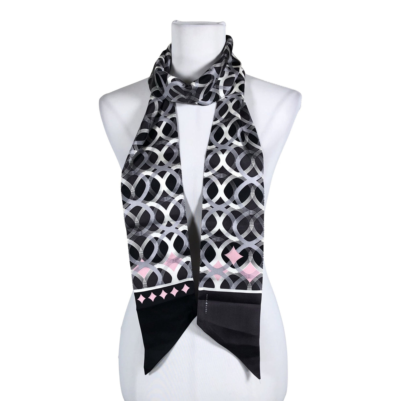 Unisex Marja Kurki - Õhuke sall, suurus Midi - Hall (1)