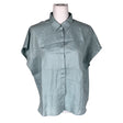 Unisex Essentials by Stockmann - Lühikeste käistega pluus, suurus 40 - Helesinine ()