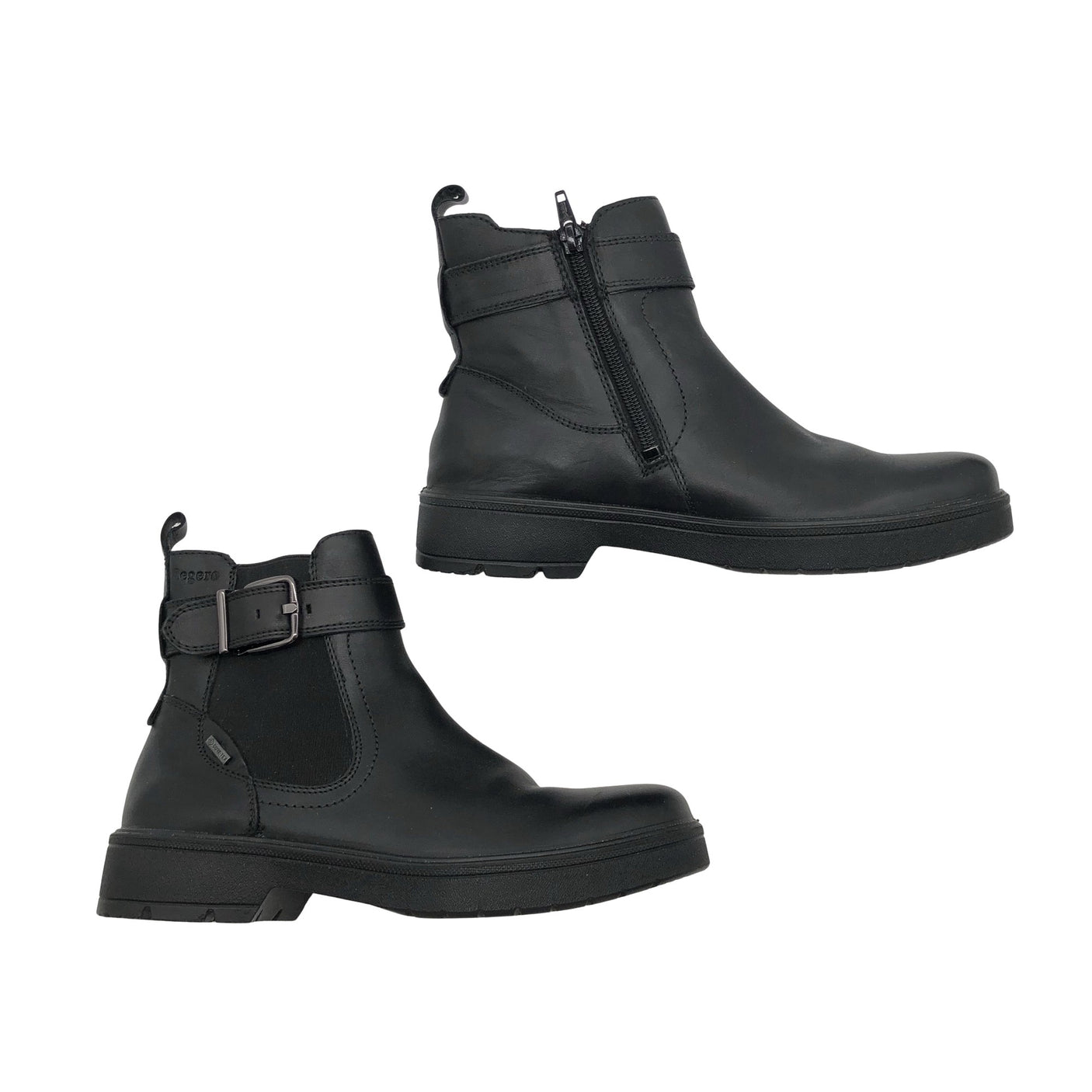 Unisex Legero - Poolsaapad, suurus 38 - Must (1)