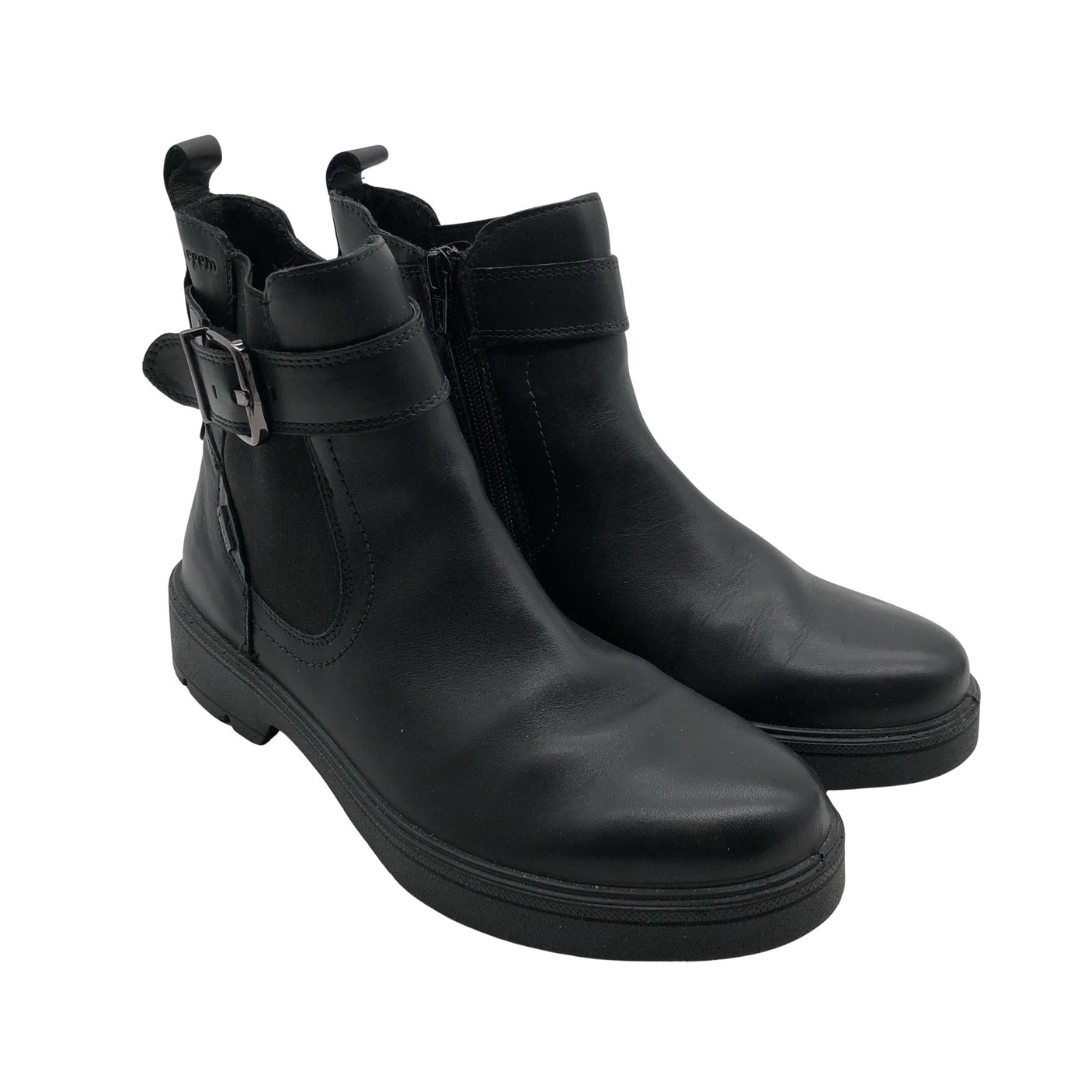 Unisex Legero - Poolsaapad, suurus 38 - Must (2)