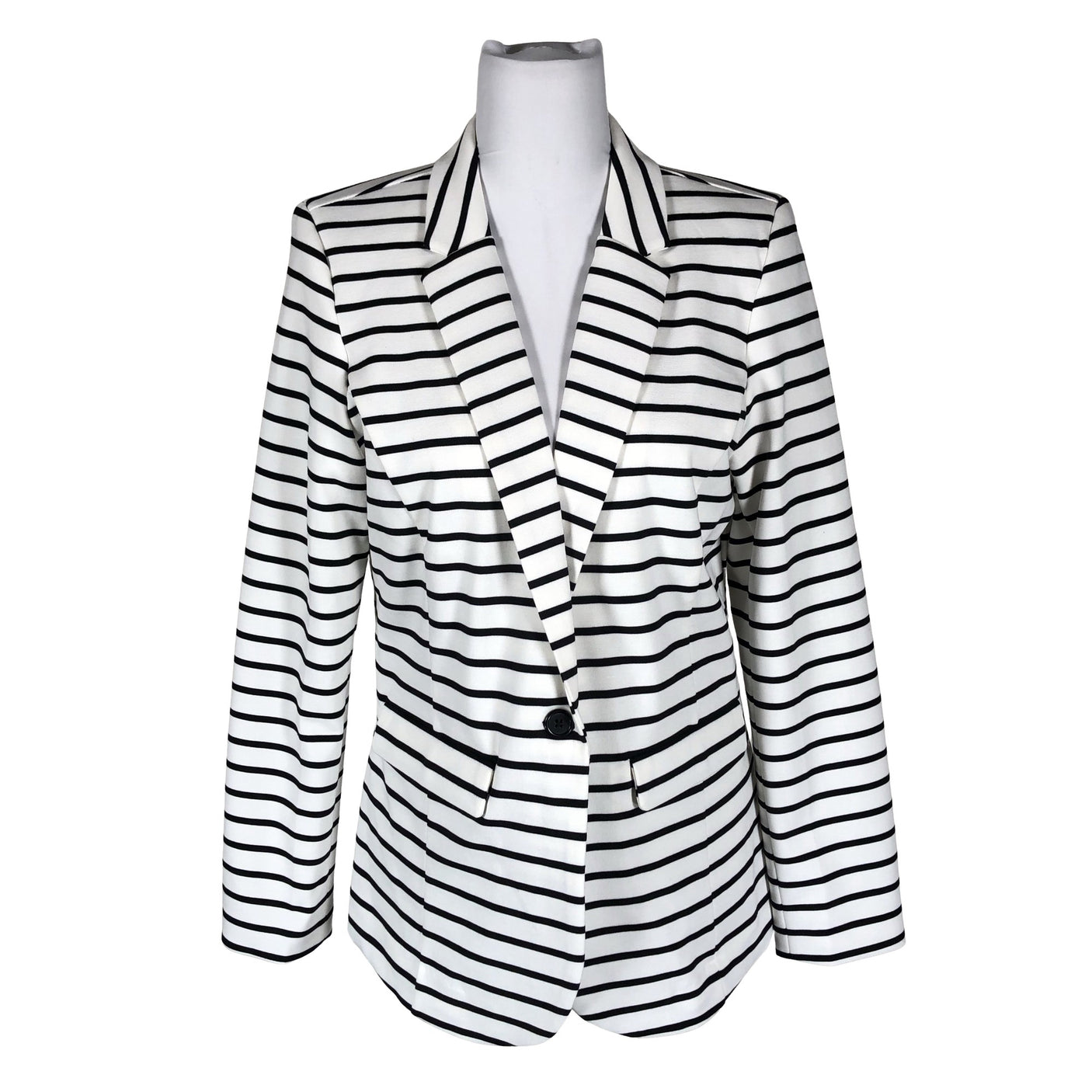 Unisex Fransa - Dressikangast jakk, suurus 40 - Valge (1)